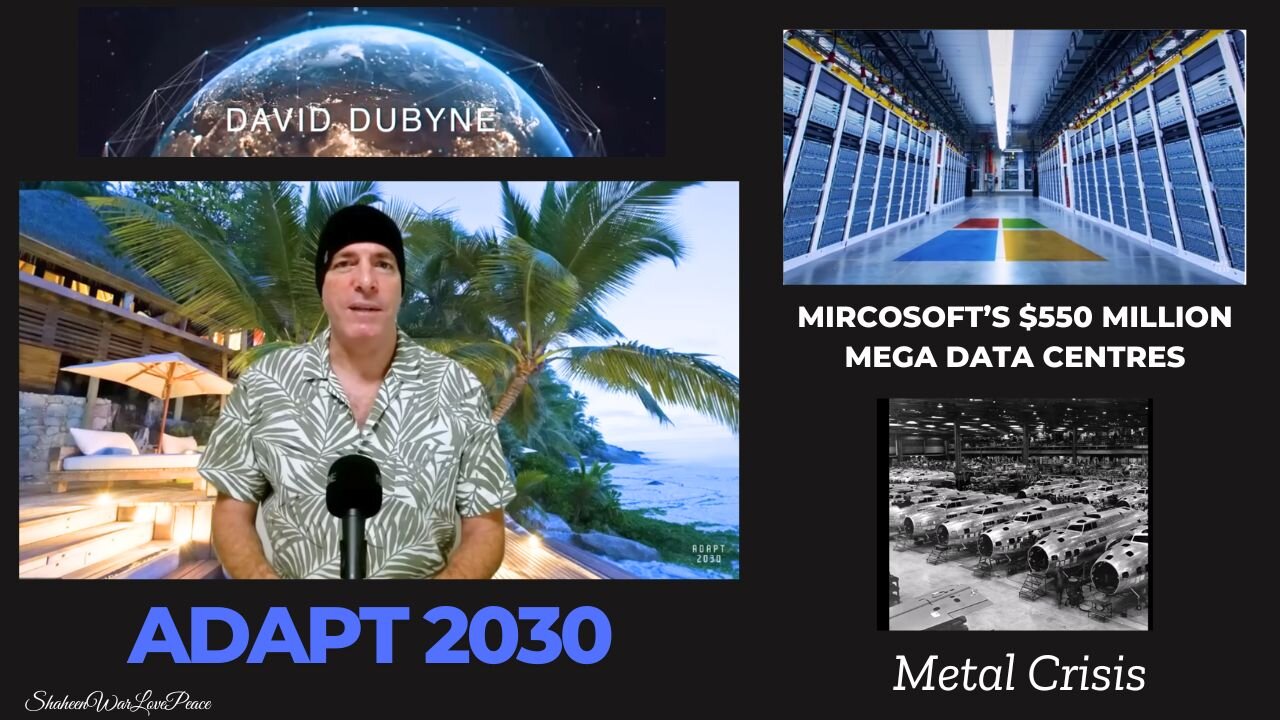 David Dubyne - Adapt 2030 | Your Savings at Risk with FDIC’s 2% Limit and Big Tech Metals Crisis