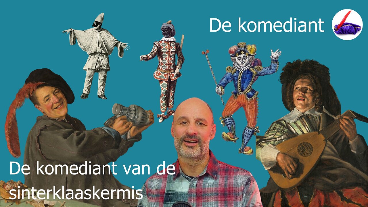 De komediant van de sinterklaaskermis