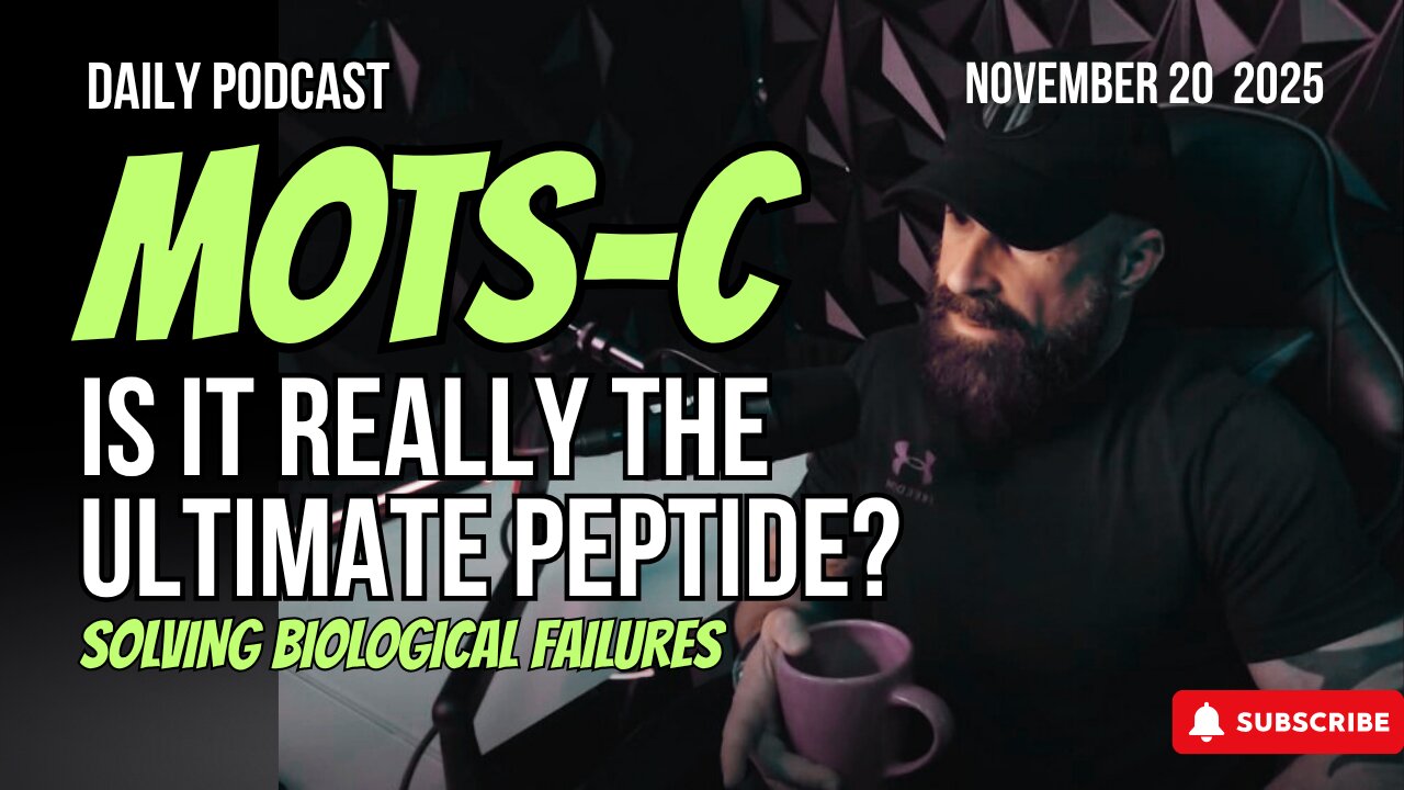 MOTS-C Is It The Ultimate Peptide? - Dr Trevor Bachmeyer