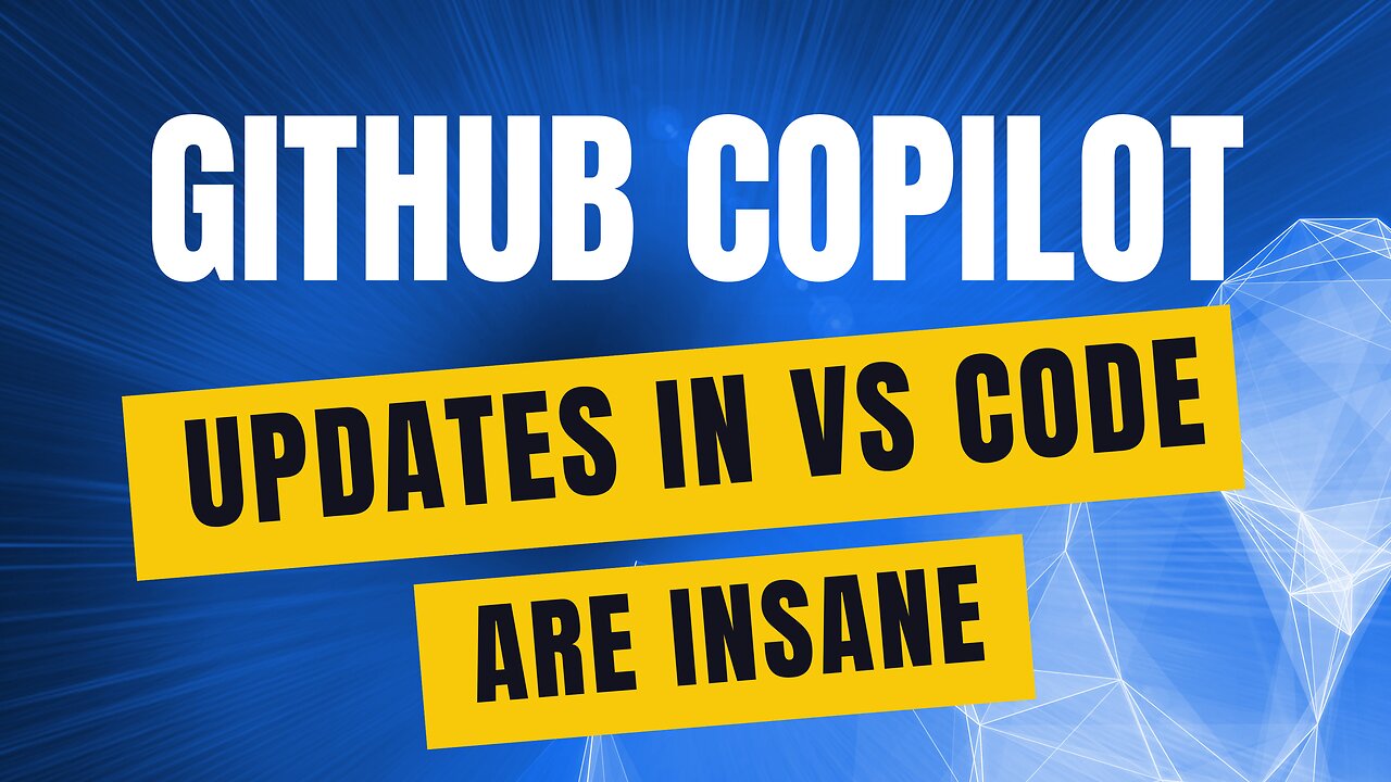 🤯 GitHub Copilot Updates in VS Code Are Absolutely INSANE!