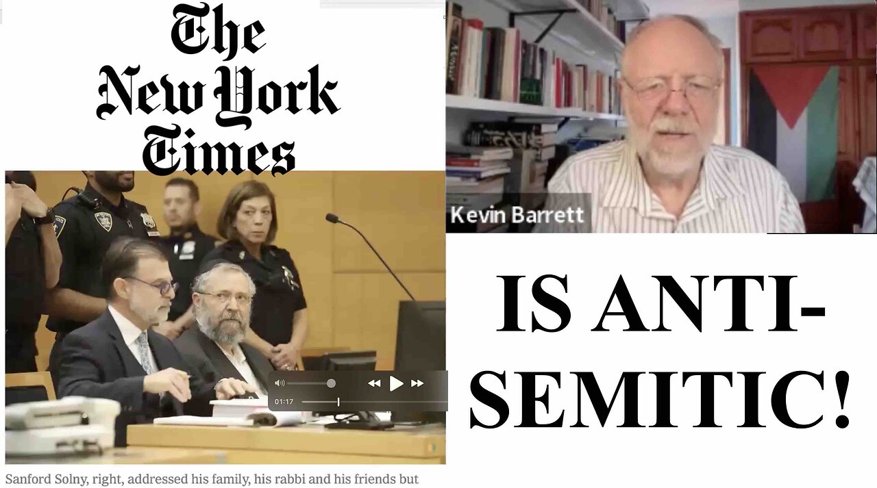 The New York Times Is ANTISEMITIC!