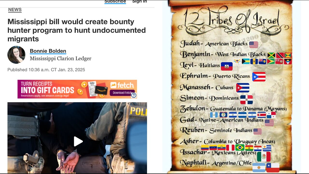 Mississippi bill would create bounty hunter program to hunt undocumented migrants