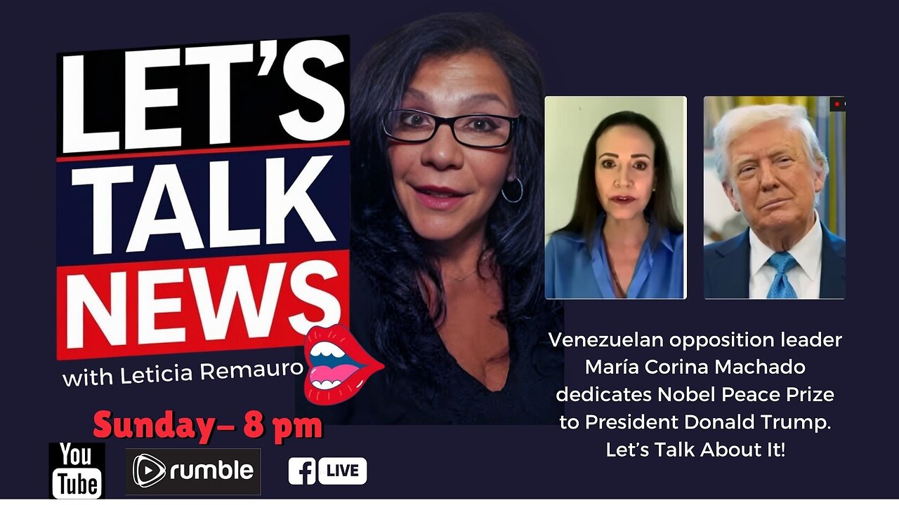 Let's Talk News - Unpacking the Nobel Snub That Echoes Across Continents!