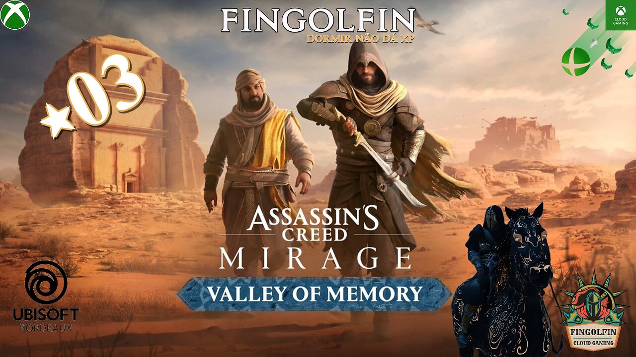 Assassin's Creed Mirage: Vale da Memória - No Xbox Cloud Gaming (Xcloud)#03