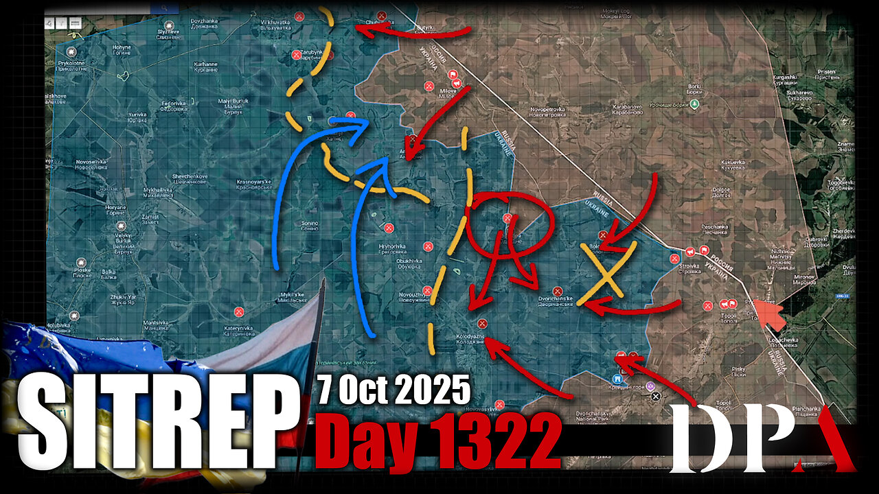 [ Ukraine SITREP ] RUSSIA CONTINUES ITS LOW BLOWS in Siversk/Hulyaipole; Dvorichna Corner offensive!