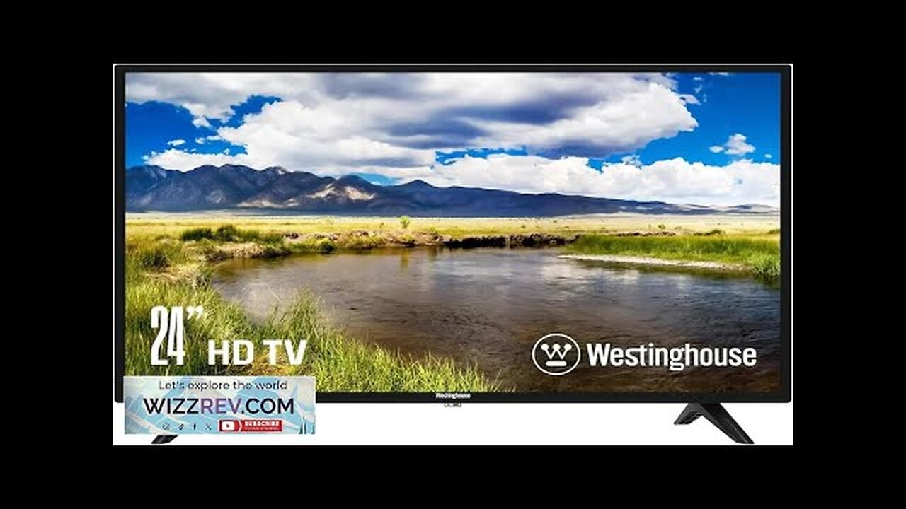 24 Inch TV 720p HD LED Small Flat Screen TV with HDMI Review