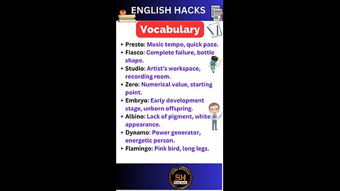 Daily use Important vocabulary words for exam 2025 45 #studyhacks123 #vocabulary #english #shorts