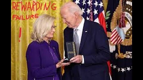 Rewarding Failure: Biden Bestows Medal to Liz Cheney!