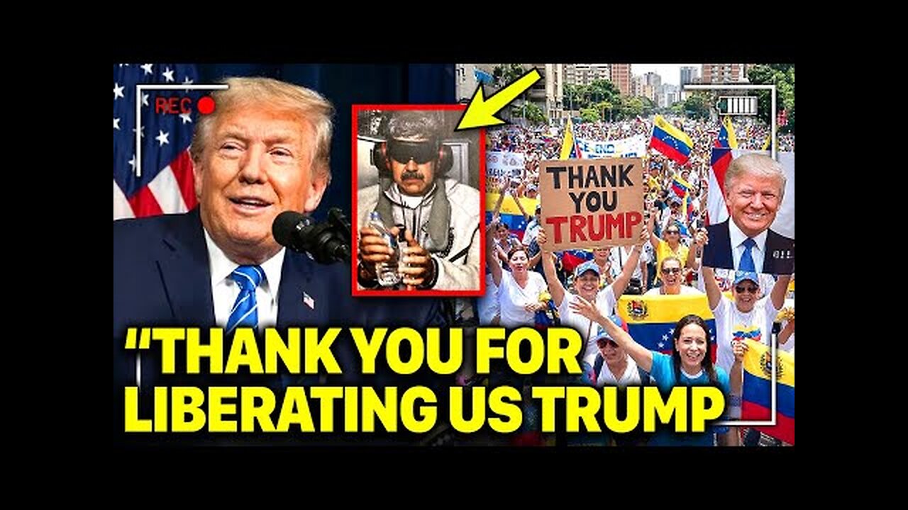 Millions March the Streets to Thank Trump For Overthrowing Socialist Dictator in Epic Fashion!!