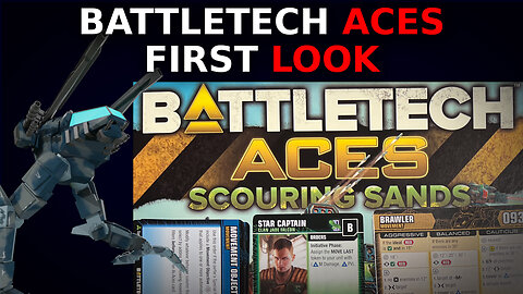 Battletech Aces: Scouring Sands - First Look at the Alpha Strike Expansion.