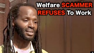 Black Man CRIES Victim After Welfare Gets Cut