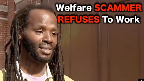 Black Man CRIES Victim After Welfare Gets Cut