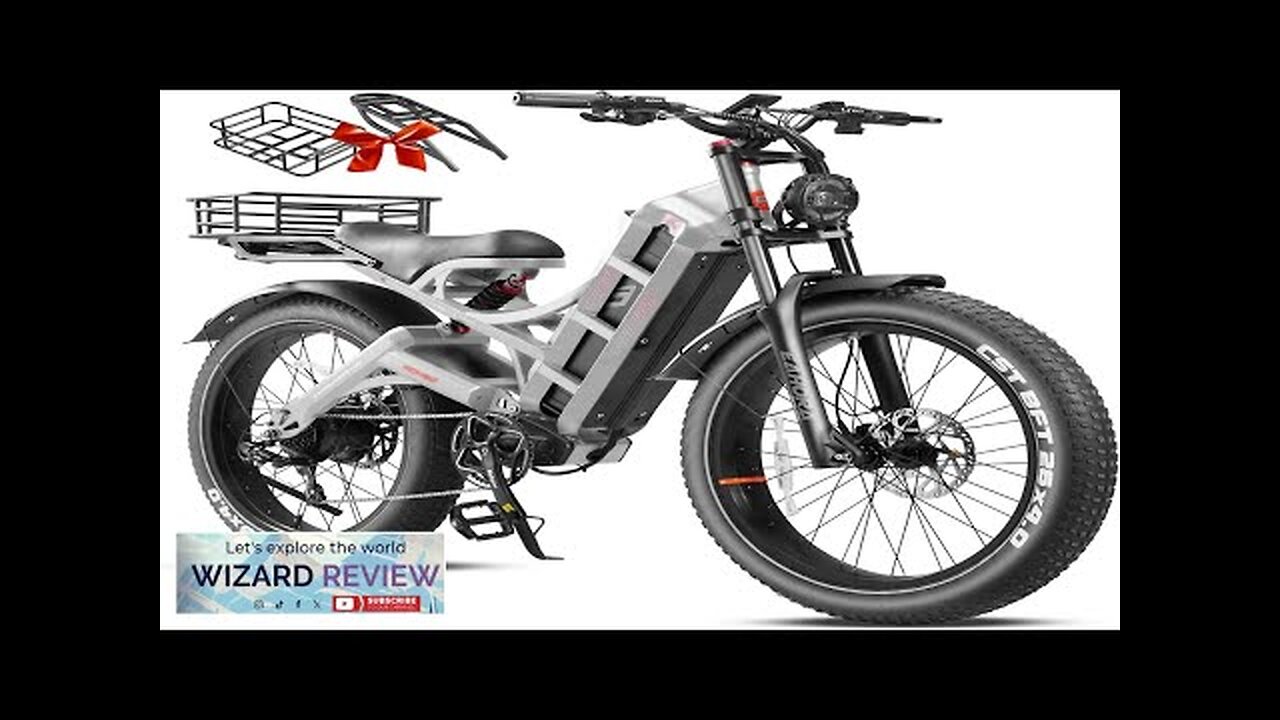 Romeo Pro Ⅱ/Romeo Pro (2024 Newest Upgraded) 60Ah 3000W/Peak 1600W Electric Bike Review