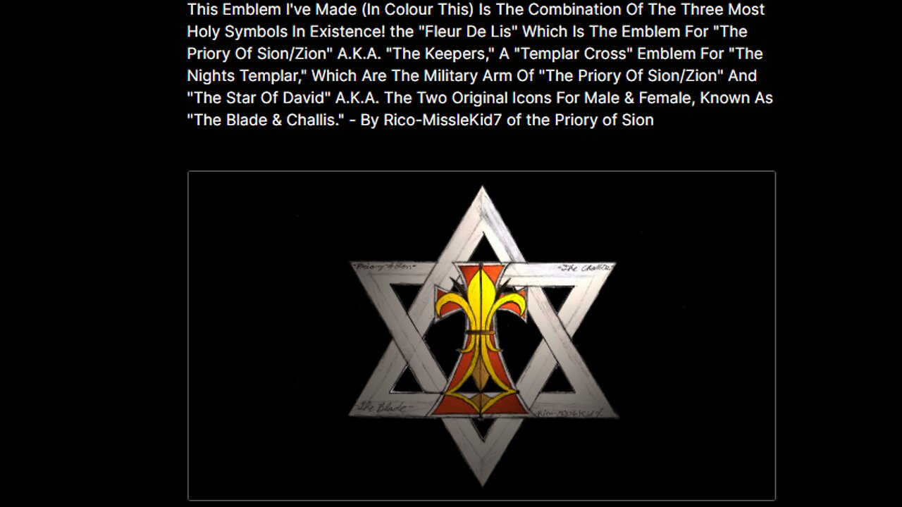 NOT HUMANS TALKING BUT DEMONIC WALK-IN'S "LIGHT BODIES" FROM THE PRIORY OF SION "LUCIFER MASTER OF ALL LIGHT BODIES"