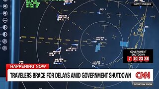 Widespread airport delays amid government shutdown