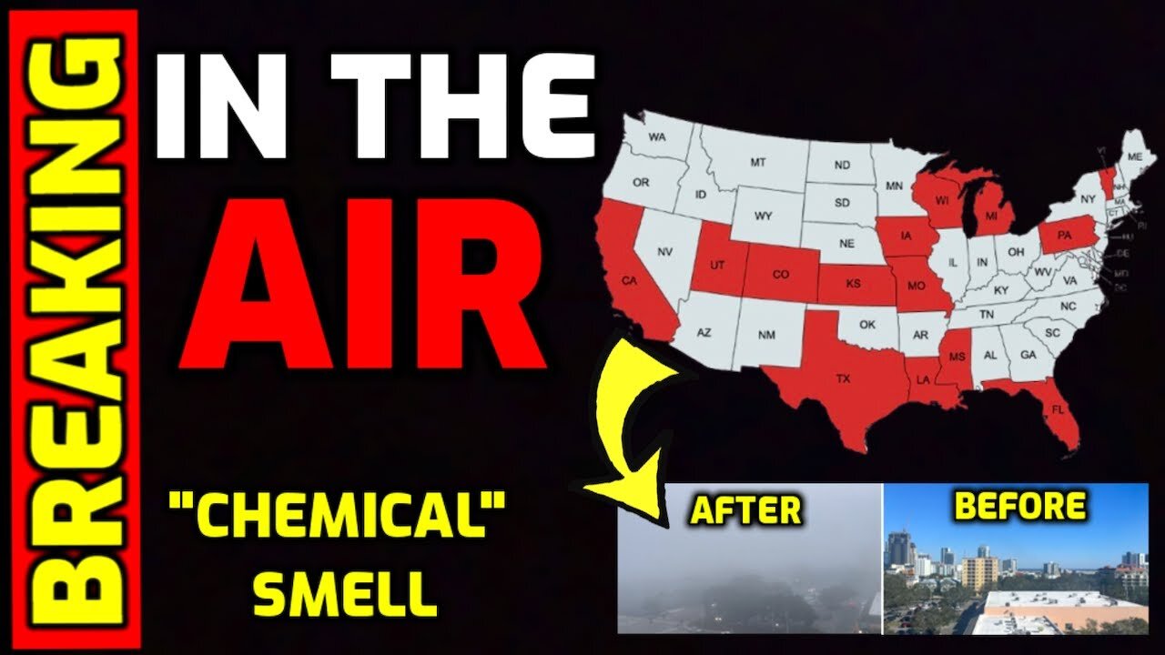 It's SPREADING ⚠️ Mysterious "Chemical Fog" Takes over Multiple US States - Citizens report Sickness