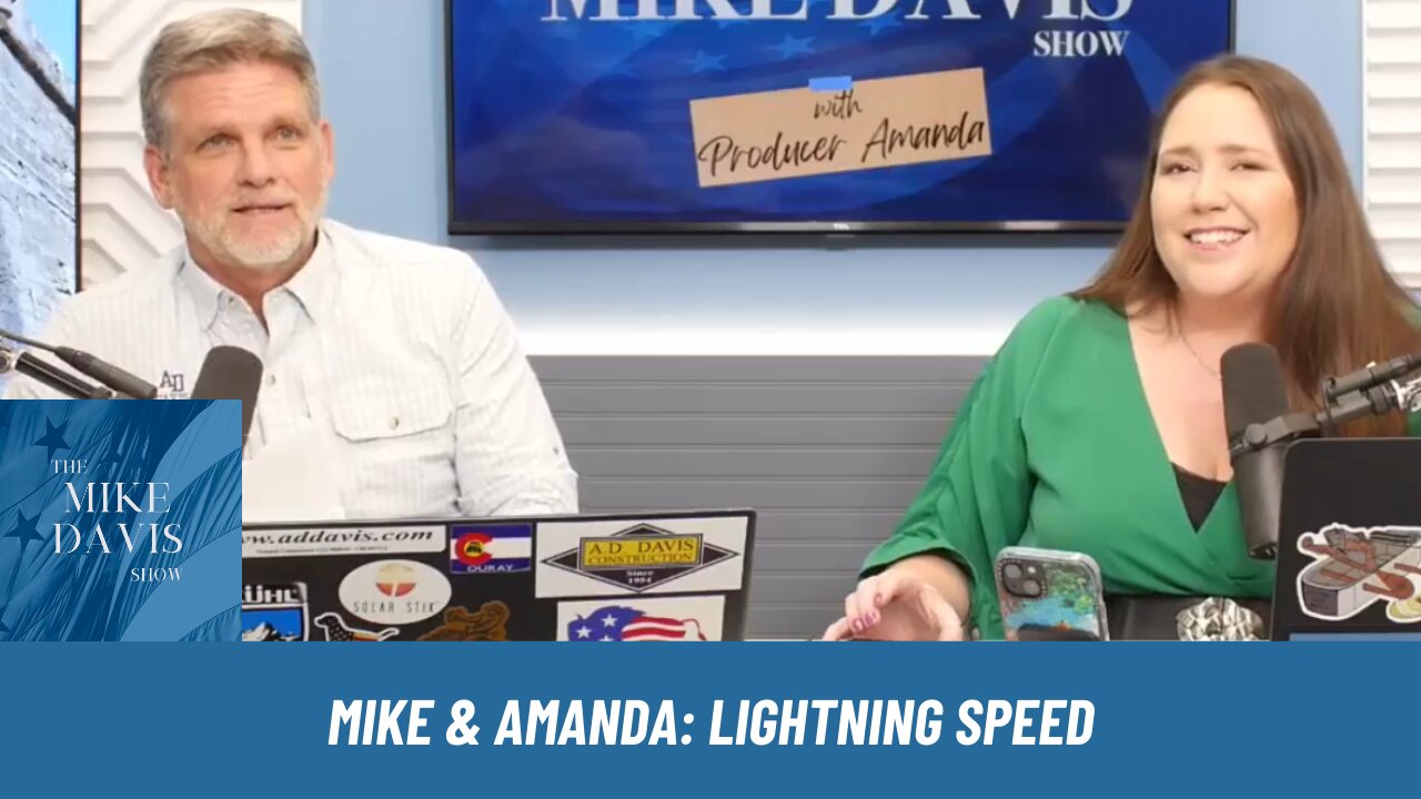 Mike Davis and Producer Amanda are in studio to start your week off right