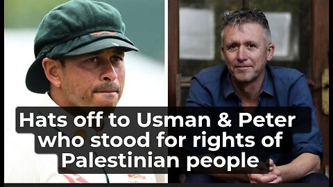 sports journalist Peter lolar sacked by SEN radio for his Gaza stance as Usman Khawaja defends him