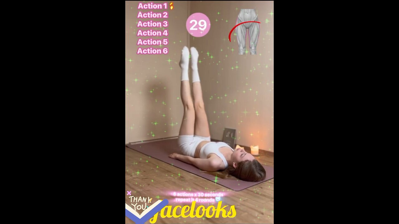 3-Minute Thigh Fat Burn – Slim Legs at Home