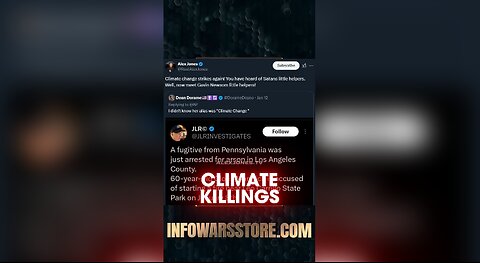 Climate Change Strikes Again - Alex Jones on X