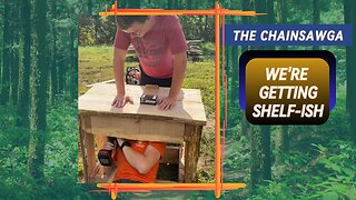 Building a Mountain Table—With Only a Chainsaw and a Drill!