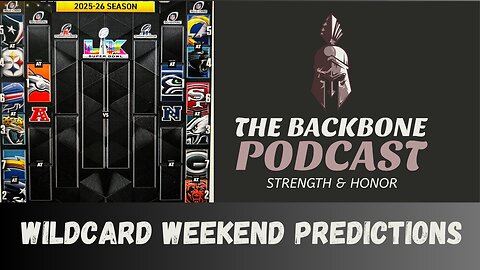 The Backbone Podcast 170 Wildcard Weekend Predictions