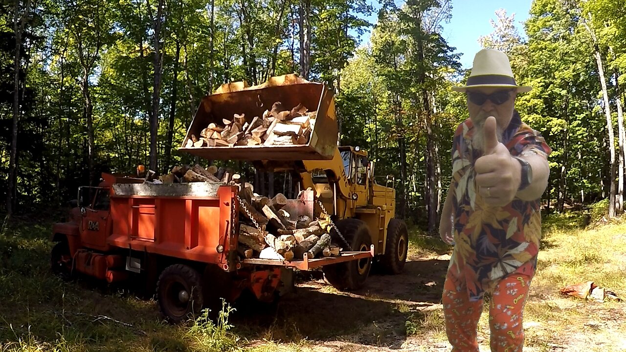 Hauling firewood the EASY way!