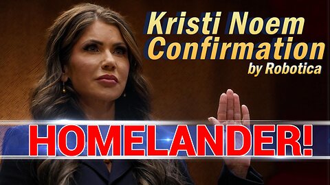 🔥 Breaking News: Kristi Noem's Fiery Homeland Security Confirmation Hearing! 🔥