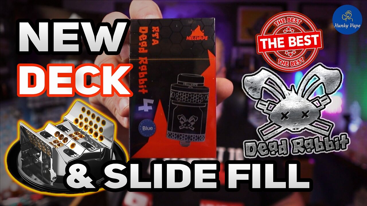 NEW BEST RTA Hellvape Dead Rabbit 4 Unboxing Review