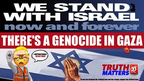 🇮🇱 🇵🇸 THERE'S A GENOCIDE IN GAZA 🙏