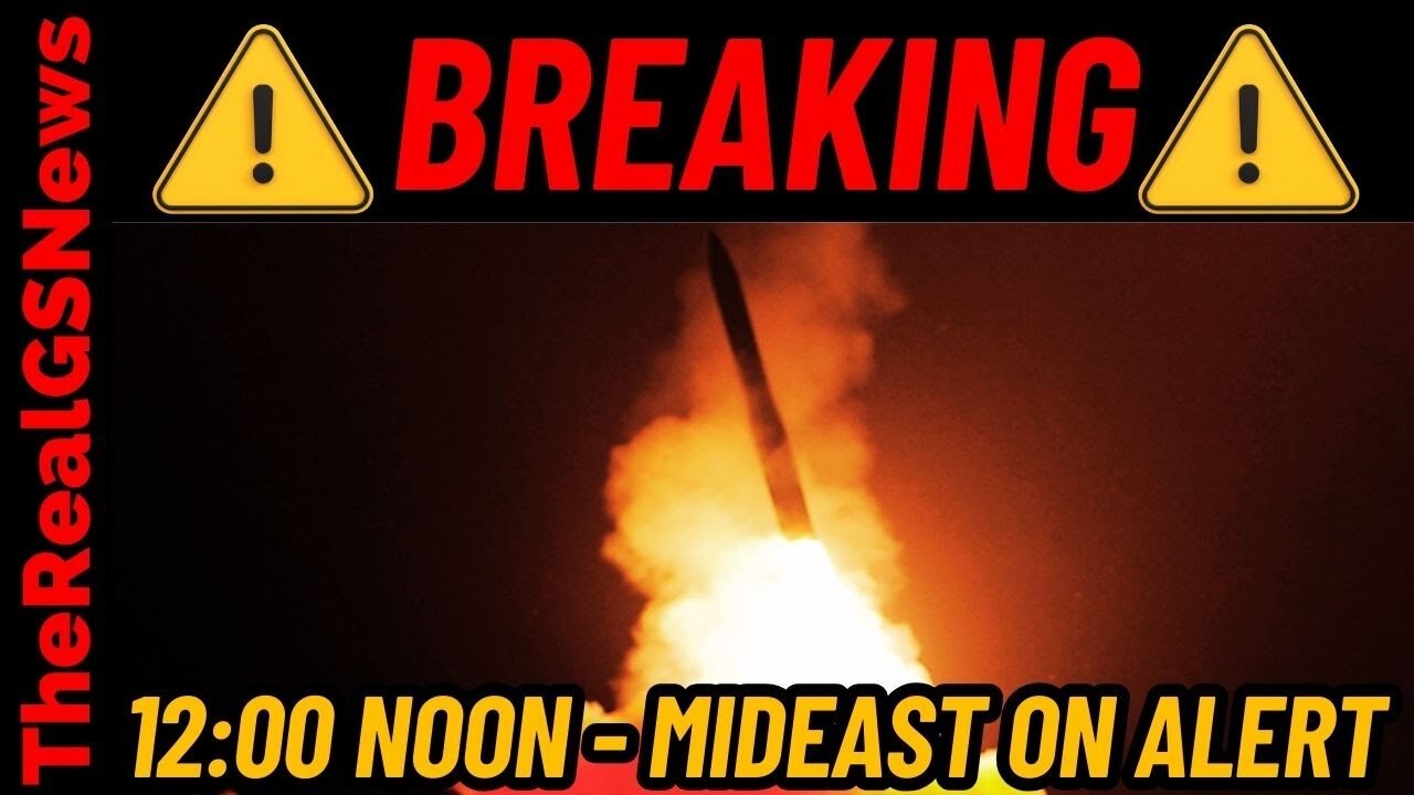 ⚠️ EMERGENCY ALERT! U.S. ICBM LAUNCH - 12 NOON - Army BIG ANNOUNCEMENT - TICKING TIME BOMB VOLCANOES