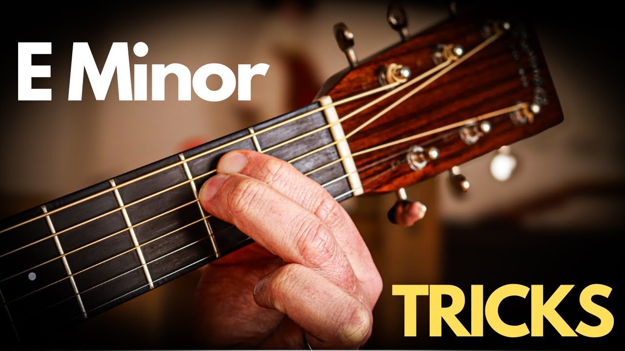 The E minor TRICK Famous Guitar Players Use ALL The Time 😲