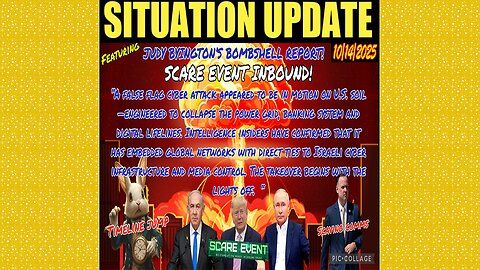 SITUATION UPDATE 10/14/25 - Judy Byington's Bombshell Report! Scare Event Inbound
