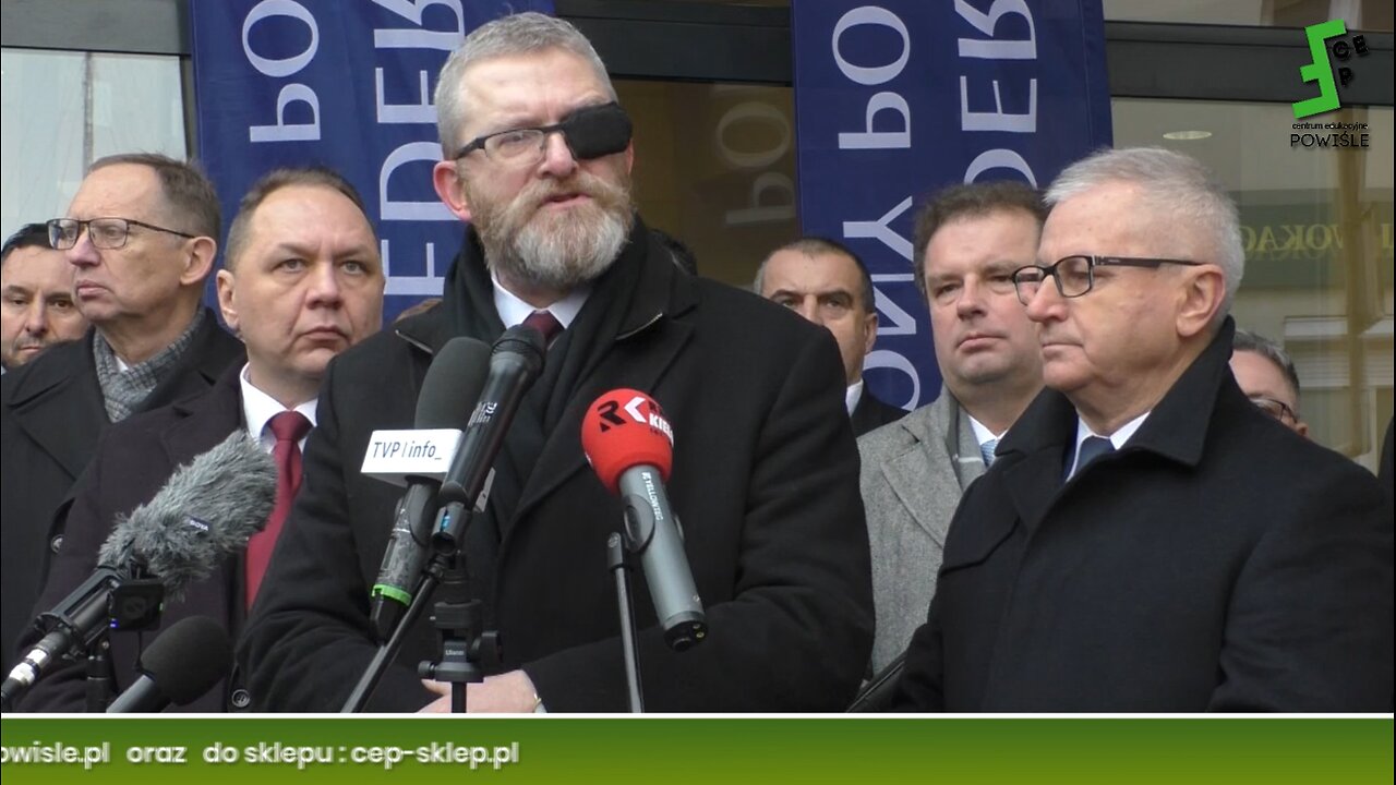 Konferencja Prasowa - Niepodległościowy Pakt Senacki i otwarcie biura KORONY w Kielcach 22.12.2025