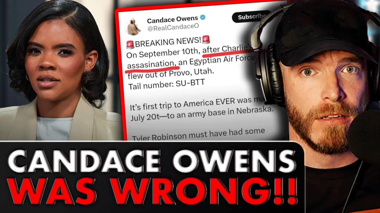 Candace Owens Proven WRONG On Her Comments About Egyptian Flight!!
