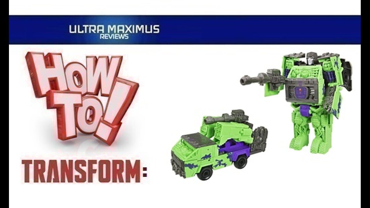 💥 How to Transform Ultimate Cyberchangers Megatron | Transformers Cyberworld