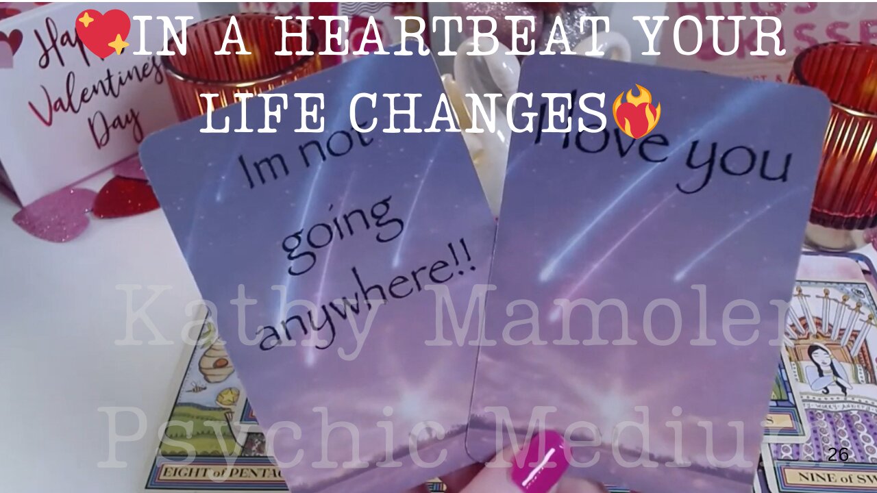 💖IN A HEARTBEAT YOUR LIFE CHANGES❤️‍🔥💌 A MOMENT IN TIME🪄 COLLECTIVE LOVE TAROT READING💓✨