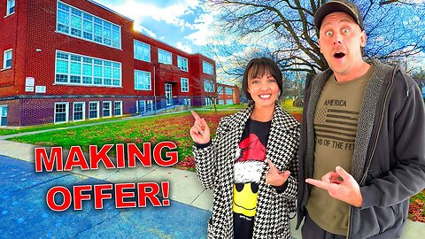 THIS IS HUGE! Brittneys Elementary School Is For Sale! We Are Making An Offer! FULL Inside Tour.