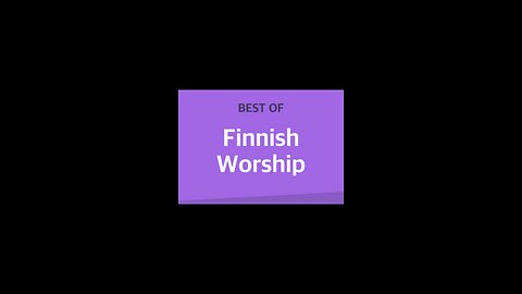 Worshipping in finish