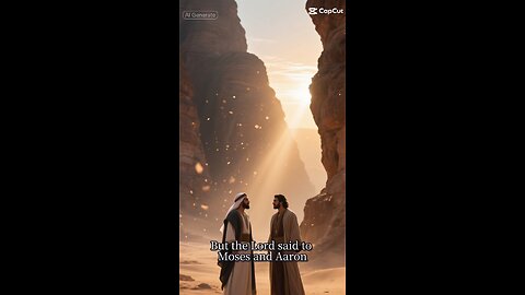 Numbers 20:12 (NIV) "But the Lord said to Moses and Aaron, 'Because you did not trust in me...