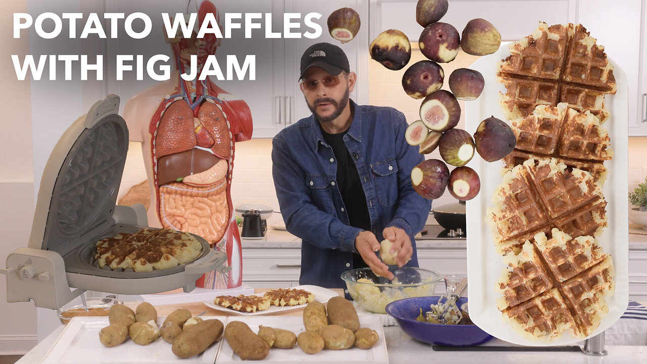 Cleansing Your Gut Of Mold Naturally With Figs & How to Make Homemade Potato Waffles With Fig Jam