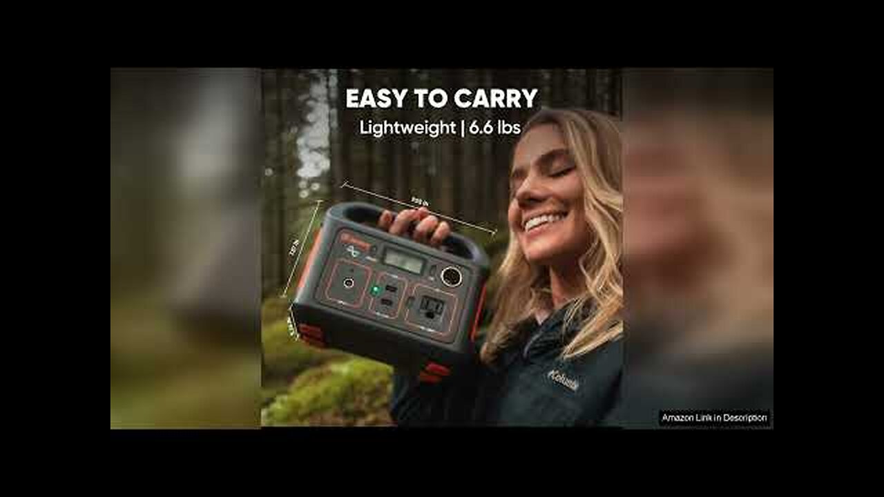 Jackery Portable Power Station Explorer 240, 240Wh Backup Lithium Battery, 110V/200W Pure Review