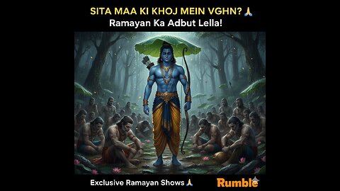 Pehle Hi Din Varsha Ritu Ne ROKI Shri Ram Aur Vanar Sena Ki Sita Khoj! ⛈️ (Exclusive Rahasya)