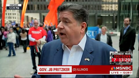 Gov. Pritzker RESPONDS To Trump Saying He Should Go To Jail