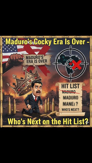 Maduro’s Cocky Era Is Over – Who’s Next on the Hit List?