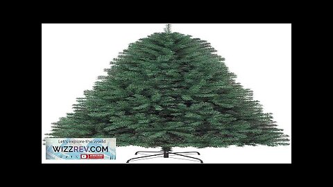 JEAREY 6ft Artificial Holiday Christmas Tree Premium Hinged Spruce Holiday Xmas Tree Review