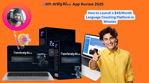 Conversly AI 2-0 App Review 2025: How to Launch a $49/Month Language Coaching Platform in Minutes
