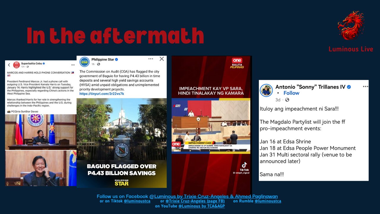 In the aftermath