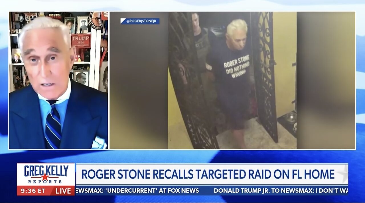 Roger Stone Tells Greg Kelly How He Survived the Mueller Witch Hunt | Newsmax