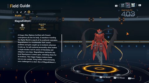 magnakidmon all digivolution/de-digivolution/profile Digimon Story Time Stranger